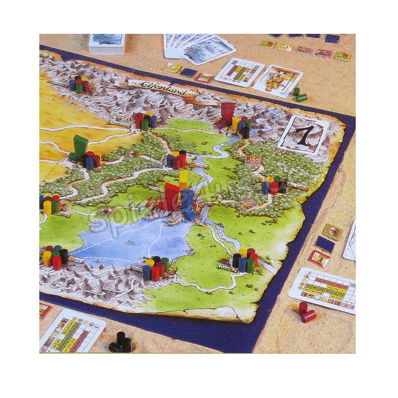 Elfenland - Gioco Da Tavolo Strategico Per Famiglie, Dai 10 Anni, 2-6 Giocatori
