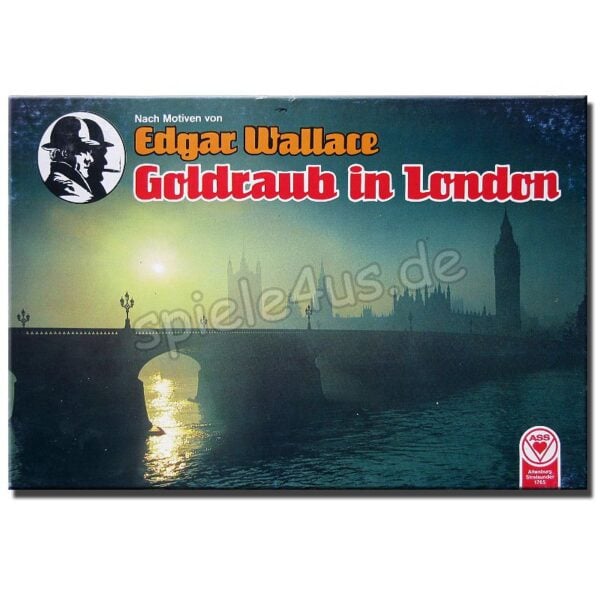 Detektivspiel Goldraub in London Edgar Wallace