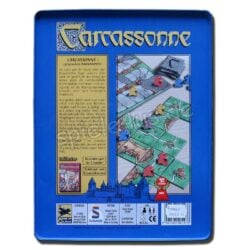 Carcassonne Metallbox inkl. Händler & Baumeister