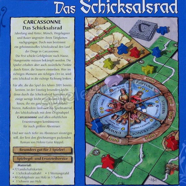 Carcassonne Das Schicksalsrad