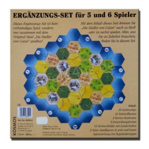 Die Siedler von Catan Holz Ergänzungs-Set 5 und 6