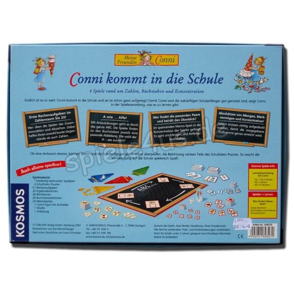 Conni kommt in die Schule Lernspielsammlung