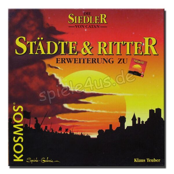 Die Siedler von Catan Städte und Ritter Holz