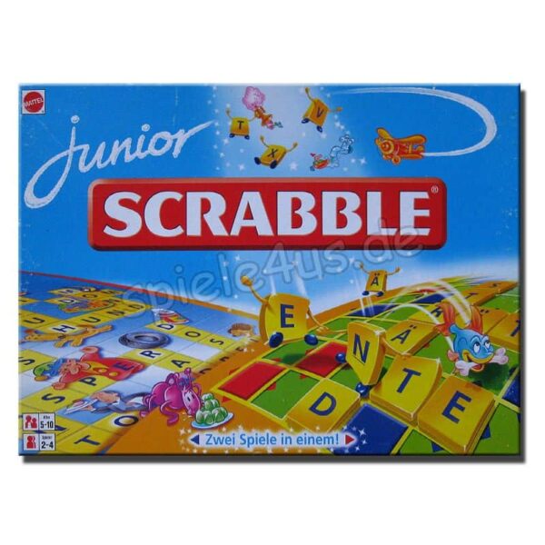 Junior Scrabble 51928 – 2 Spiele