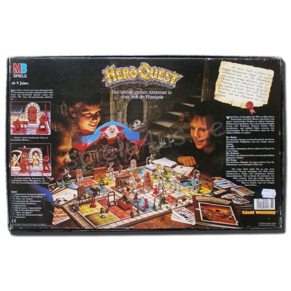 Hero Quest Grundspiel Heroquest UNVOLLSTÄNDIG