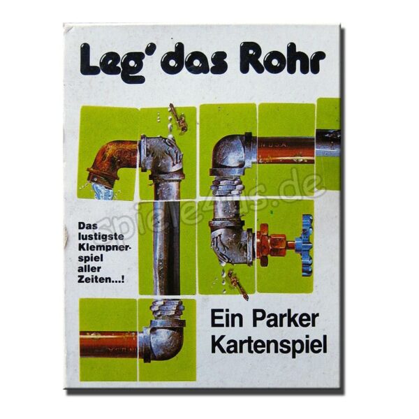 Leg das Rohr Kartenspiel Parker