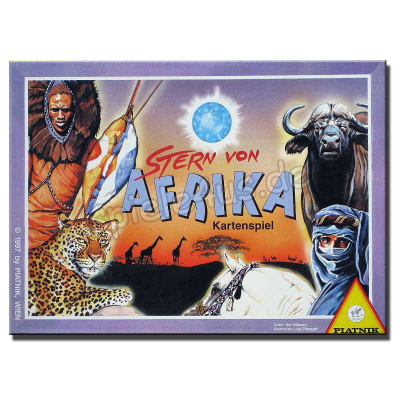 Stern von Afrika Kartenspiel 123