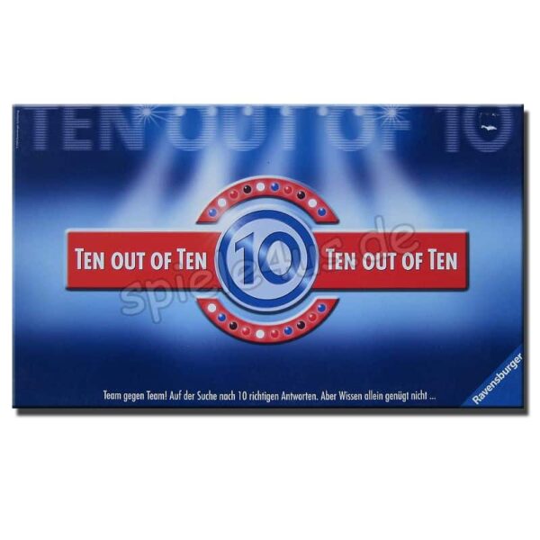 Ten out of Ten