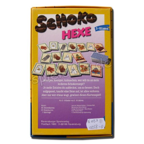 Schoko Hexe Kartenspiel