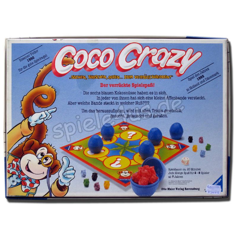 Coco Crazy, Board Game
