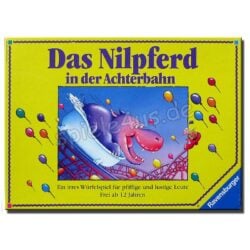 Das Nilpferd in der Achterbahn gelb