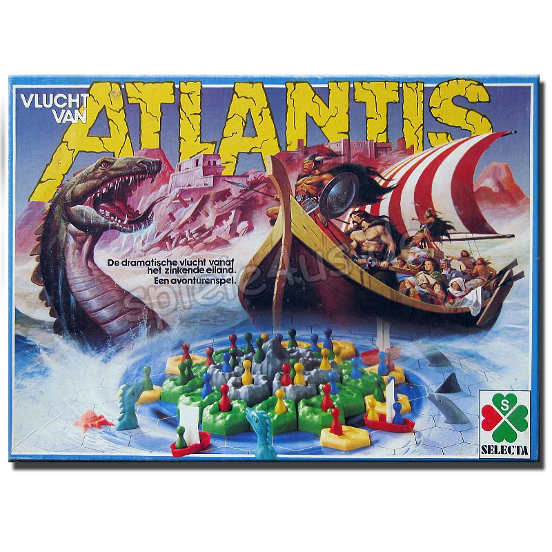 Vlucht van Atlantis niederländische Ausgabe