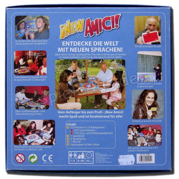 New Amici! Sprachenspiel deutsch-englisch