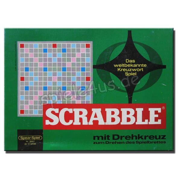 Scrabble mit Drehkreuz