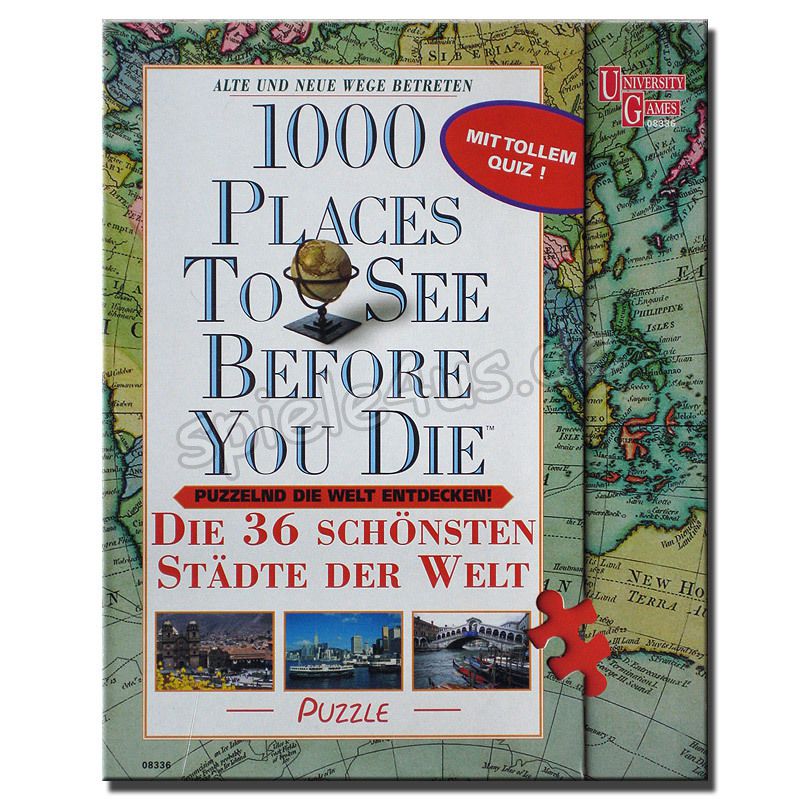 1000 places to see before you die Puzzle