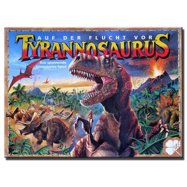 Auf der Flucht vor Tyrannosaurus