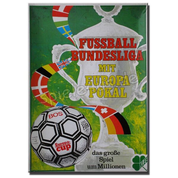 Fußball Bundesliga mit Europapokal