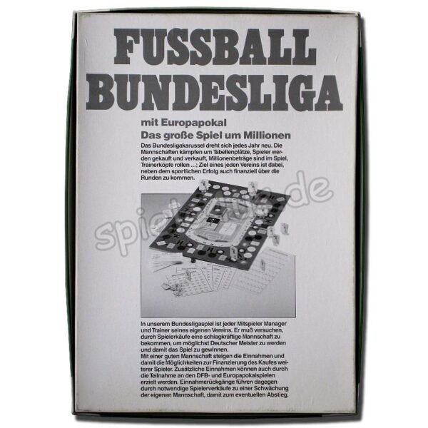 Fußball Bundesliga mit Europapokal