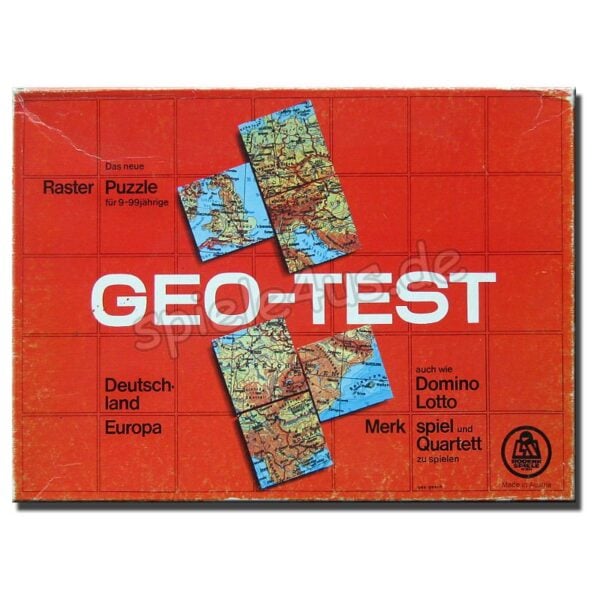 GEO-Test Raster-Puzzle Deutschland und Europa