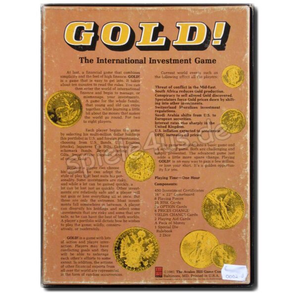 Gold! 6340 AH Bookshelf Game ENGLISCH