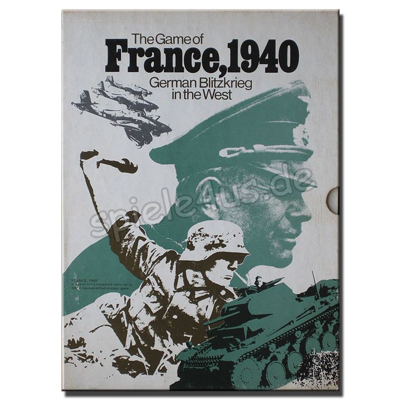 The Game of France 1940 German Blitzkrieg ENGLISCH