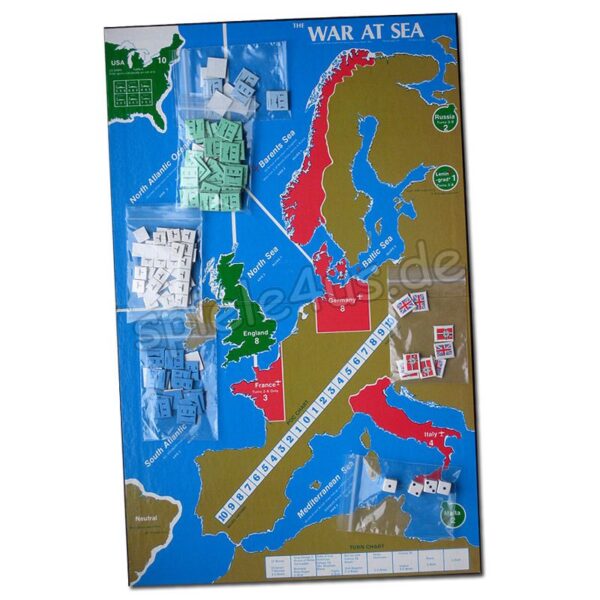 War at Sea Avalon Hill 1976