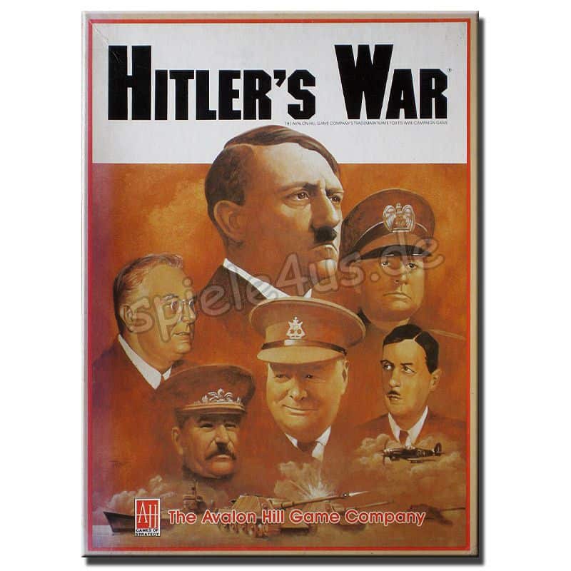 Hitler’s War Avalon Hill Game
