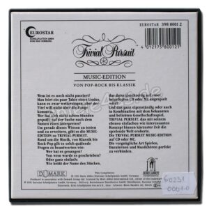 Trivial Pursuit Music Edition CD-Version