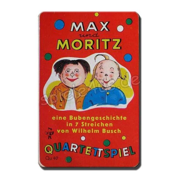 Max und Moritz Quartettspiel Qu 40