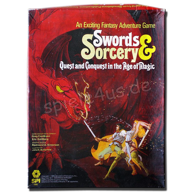 Swords & Sorcery ENGLISCH