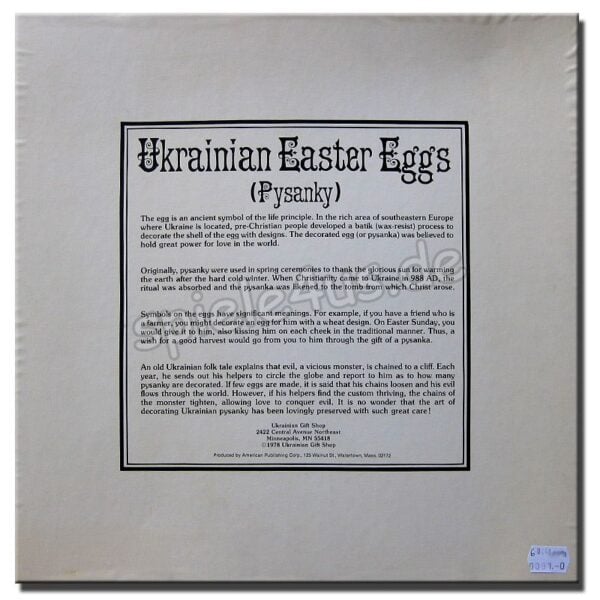 Puzzle 501 Teile Ukrainian Easter Eggs