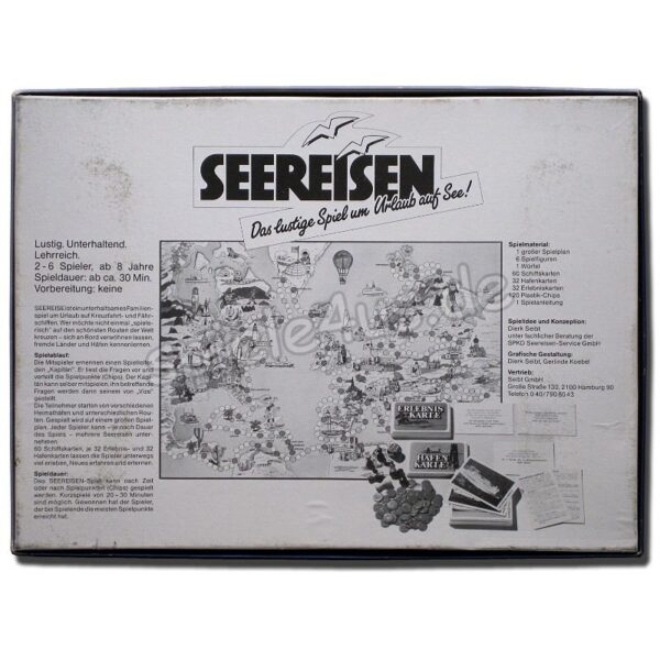 Seereisen Das lustige Spiel um Urlaub auf See
