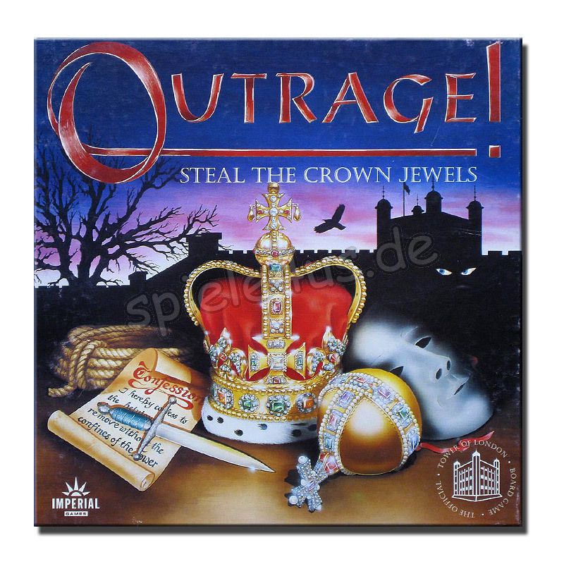Outrage Steal the crown jewels