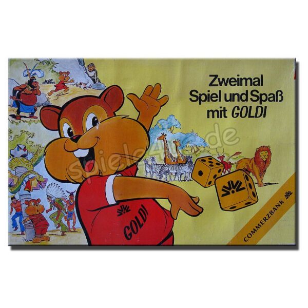 Zweimal Spiel und Spaß mit Goldi