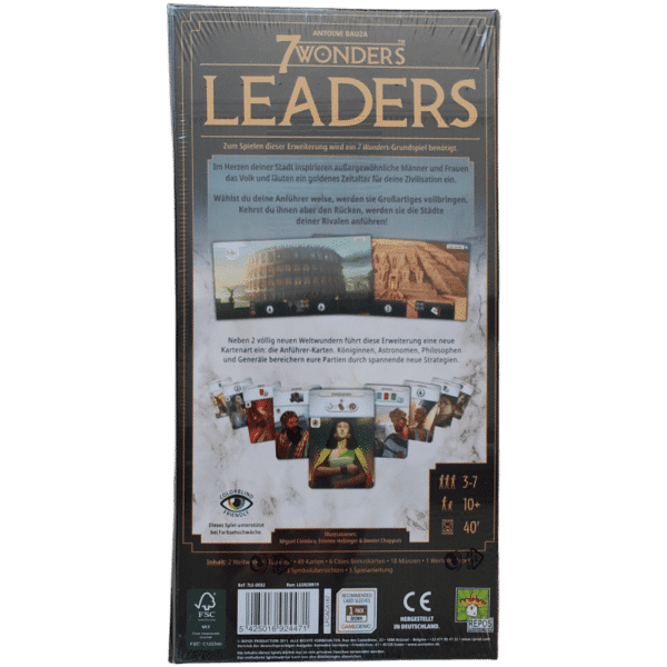 7 Wonders Leaders