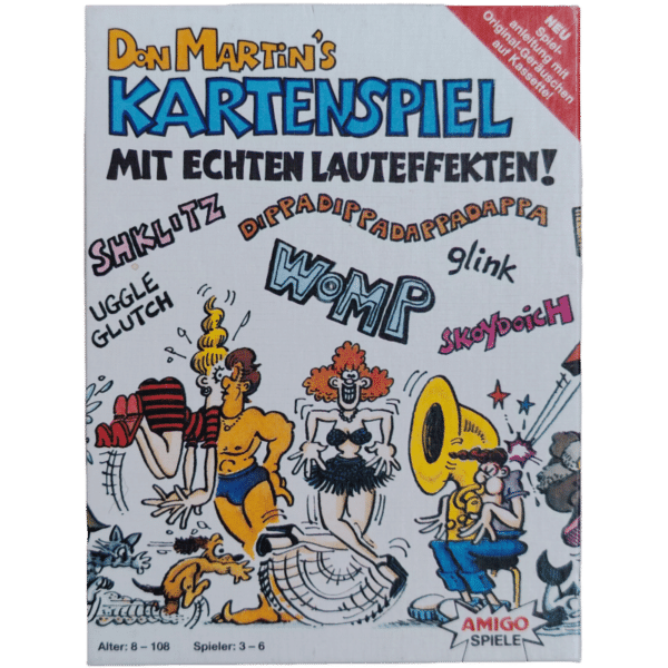 Don Martin's Kartenspiel mit Lauteffekten