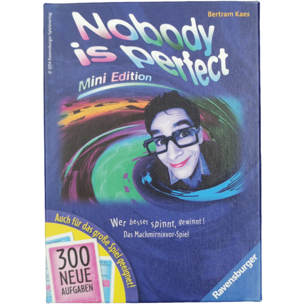 Nobody is perfect – Mini Edition