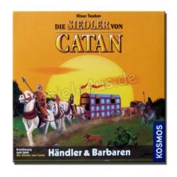 N Die Siedler von Catan Haendler und Barbaren gebrauchte gesellschaftsspiele c e c b