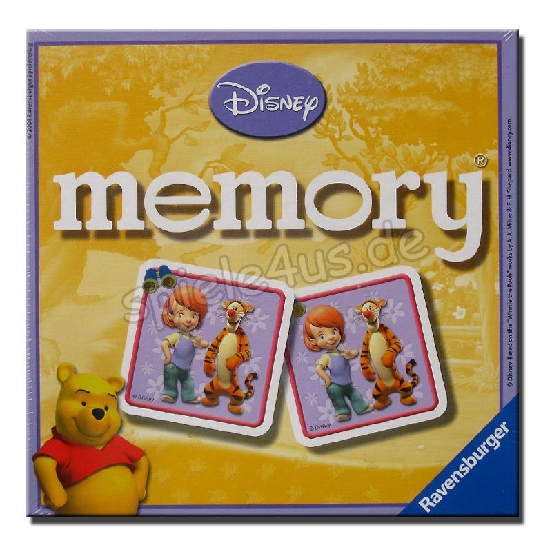 Memory Disney Winnie Pooh 123