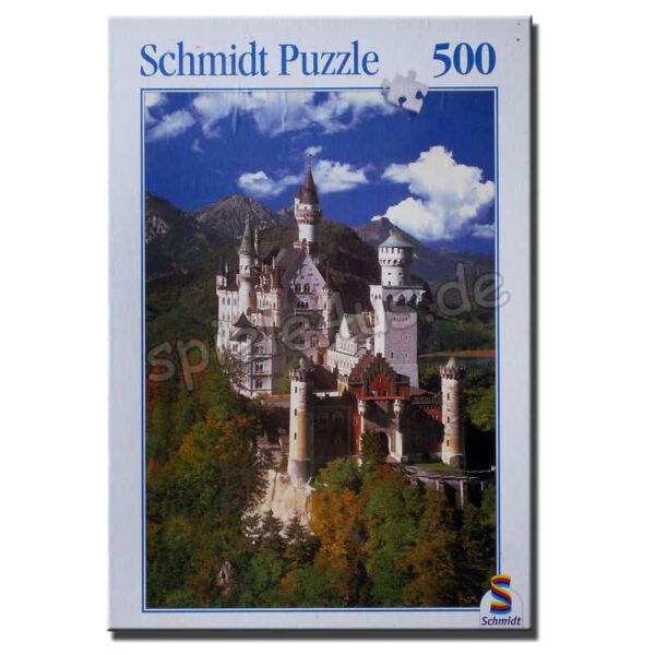 Schloß Neuschwanstein Puzzle 500 Teile