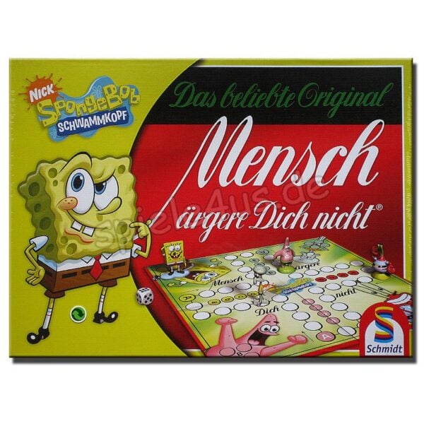 Mensch ärgere Dich nicht Spongebob Schwammkopf