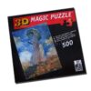 Frau mit Sonnenschirm 500 Teile 3D Magic Puzzle