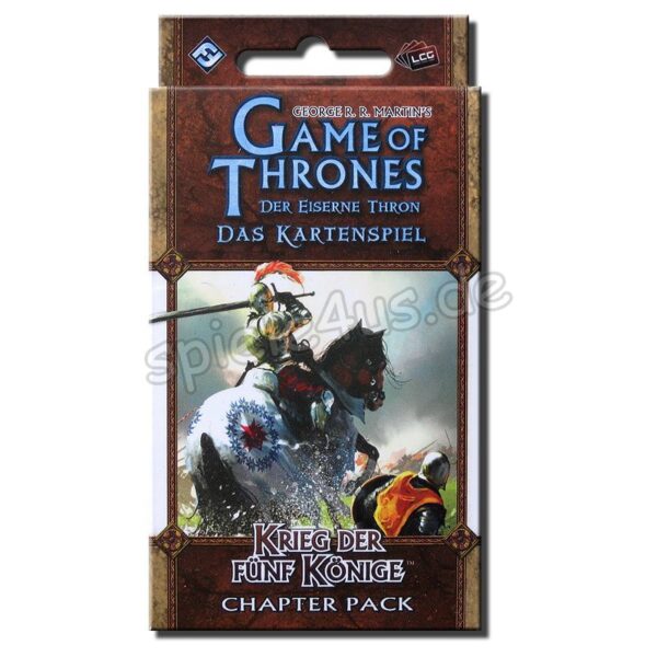 GoT Kartenspiel Der eiserne Thron LCG Krieg der 5 Könige