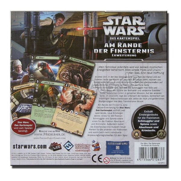 Star Wars Kartenspiel LCG Am Rande der Finsternis