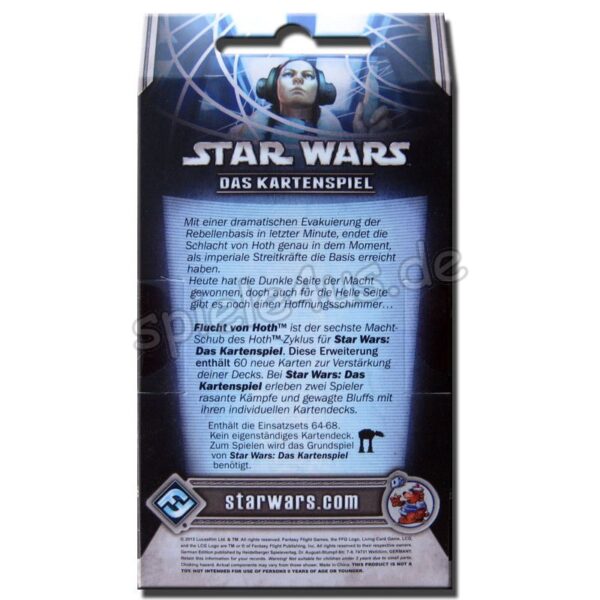 Star Wars Kartenspiel LCG Flucht von Hoth