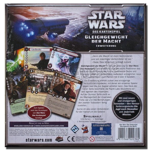 Star Wars Kartenspiel LCG Gleichgewicht der Macht