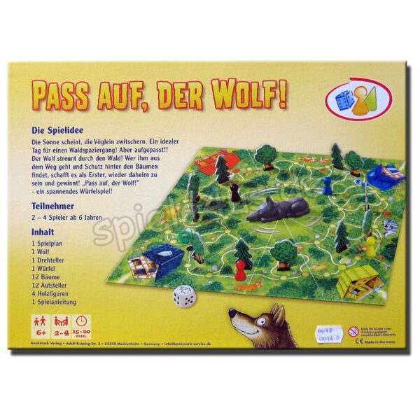 Pass auf, der Wolf !