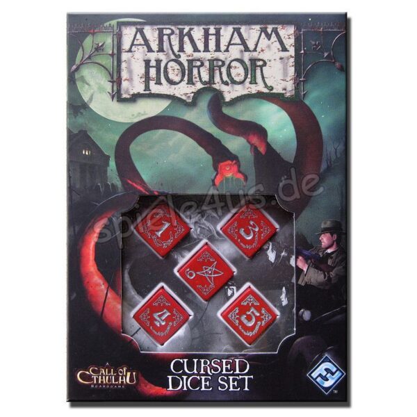 Arkham Horror Cursed Dice Set