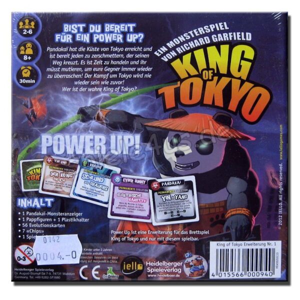 King of Tokyo Power-Up 1. Edition Erweiterung