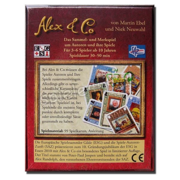 Alex und Co. Kartenspiel